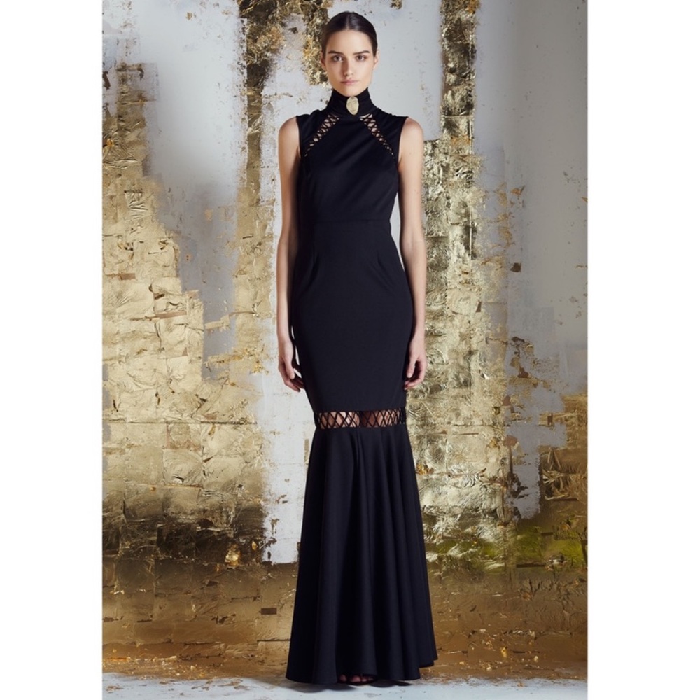 ASILIO BLACK DRESS - Picture 4 of 4